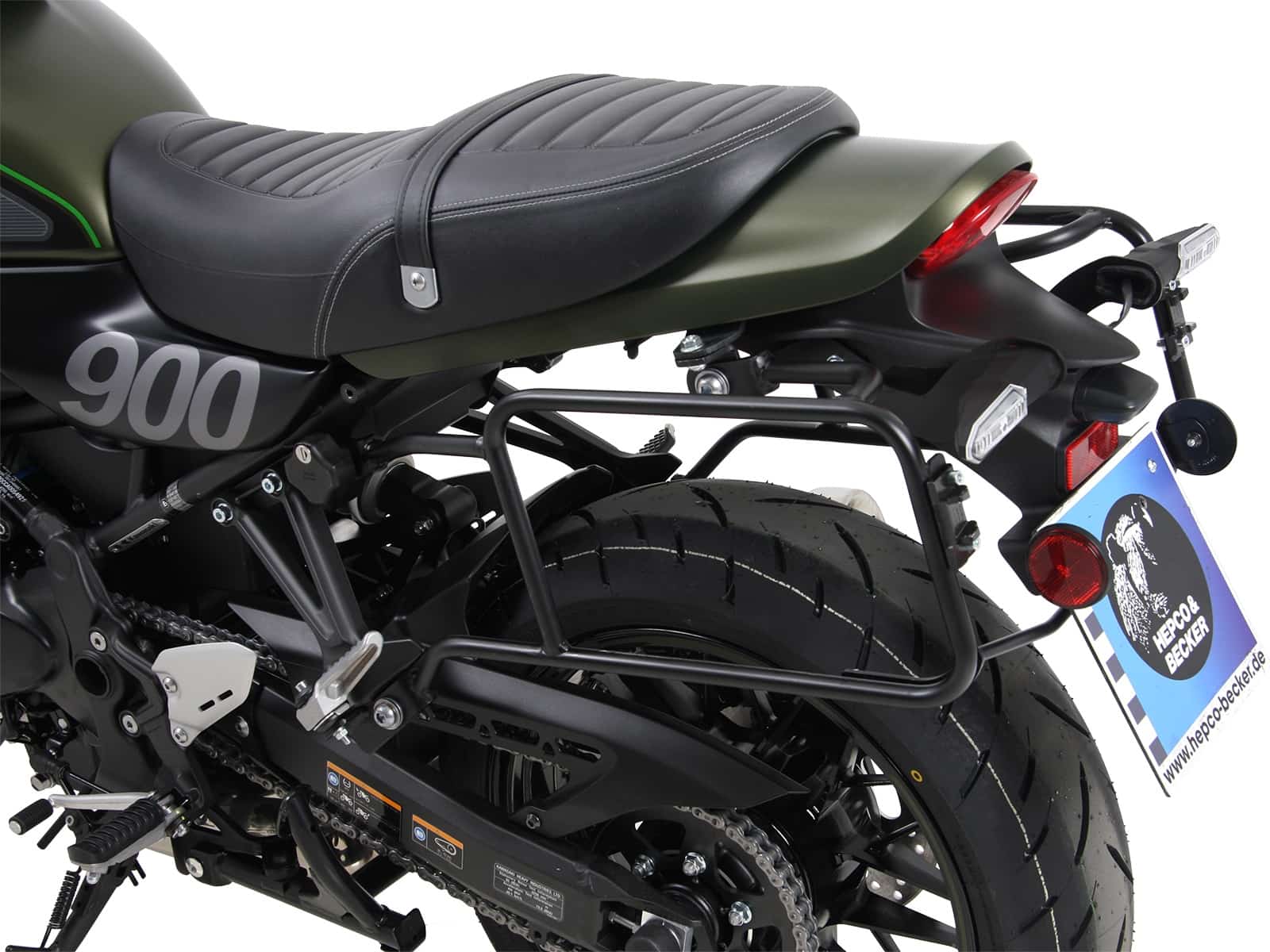 Seitenkofferträger Lock-it schwarz für Kawasaki Z 900 RS/Cafe (2018-2025)