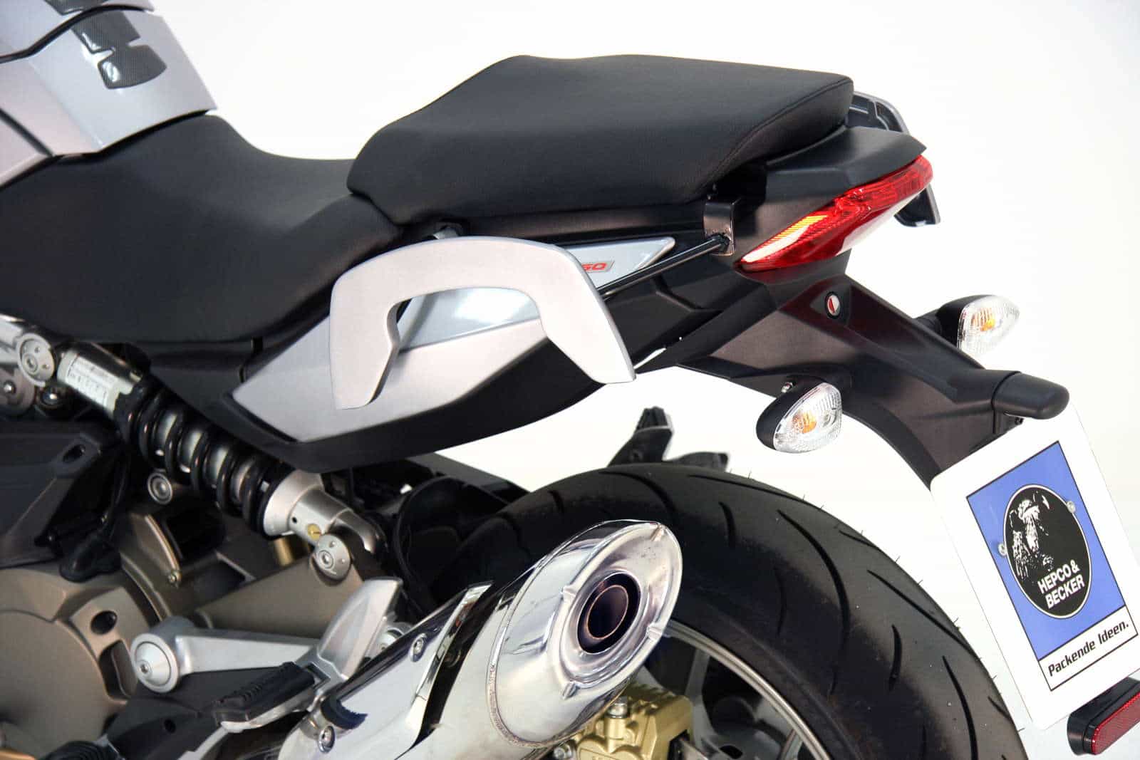 C-Bow Seitenträger schwarz für Aprilia NA 850 Mana/GT (2007-2016)