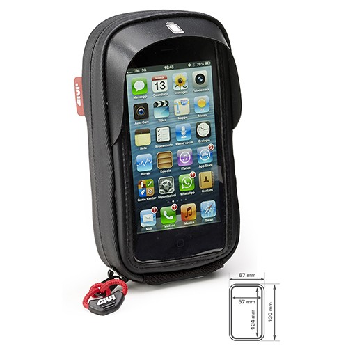 I-Phone 5-5S Smartphone Tasche mit Sonnenschutz mit Spiegel-Halterung