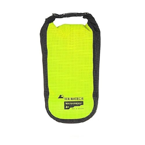 Additional Bag High Visibility Size S 2 Liters Yellow/Black by Touratech Waterproof