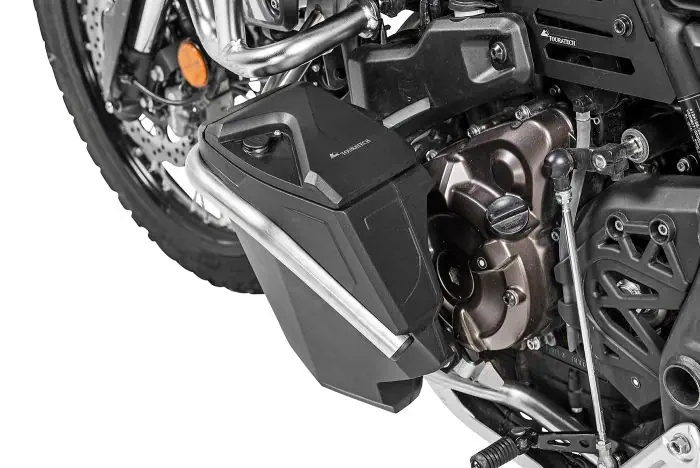 Cassetta degli attrezzi Touratech con barra di protezione motore - Completa - Acciaio inossidabile per Yamaha Tenere 700