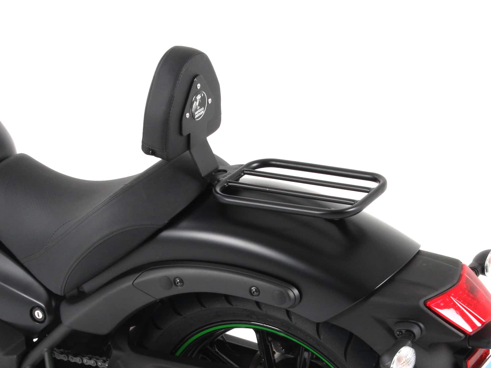 Solorack mit Rückenlehne schwarz für Kawasaki Vulcan S (2015-)