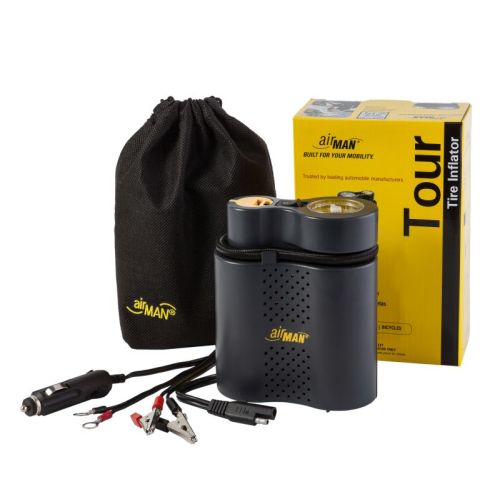 Compresor de aire AirMan Tour para motocicletas / bicicletas / pelotas, etc.
