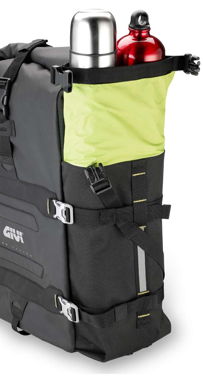 GRAVEL T - Waterproof Satteltaschen (Paar) für Träger PL, PLR, PL_CAM, Volumen je 35 Liter