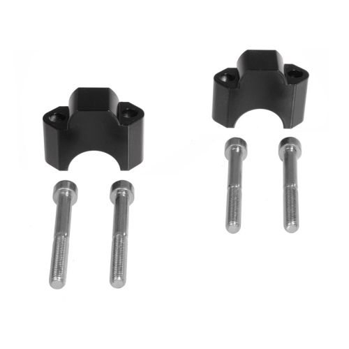 Alzatori manubrio Touratech Tipo 13 per BMW R1200GS neri fino all'anno modello 2007