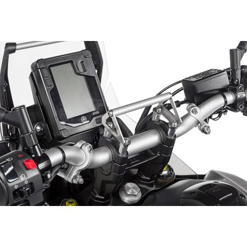 Adattatore di montaggio GPS per morsetto del manubrio per Yamaha Tenere 700