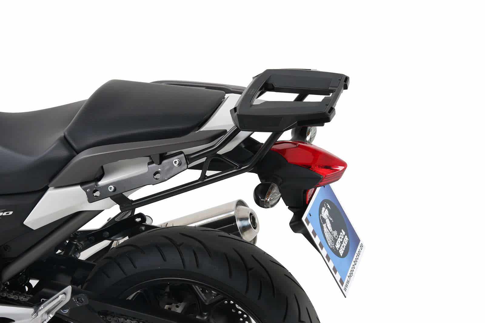Alurack Topcaseträger schwarz für Honda NC 700 S (2012-2013)/750 S/DCT (2014-2020)