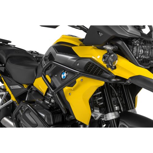 Verkleidungssturzbügel Edelstahl, schwarz für BMW R1250GS/ R1200GS (2017-)