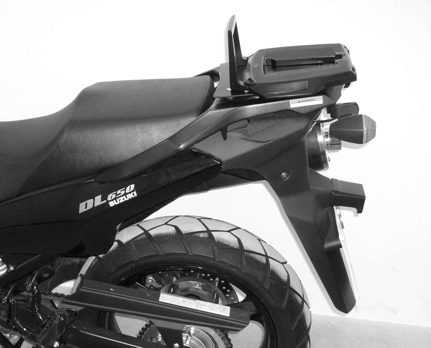 Alurack Topcaseträger schwarz für Suzuki DL 1000 V-Strom (2002-2007)