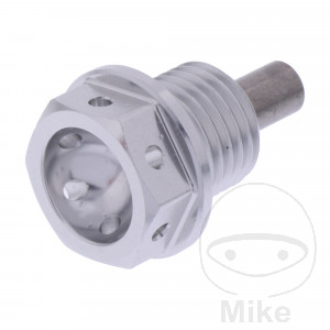Vis de vidange magnétique JMP BOM14X1.50 mm 12 mm Alu Racing argent pour BMW R50 R60 R69