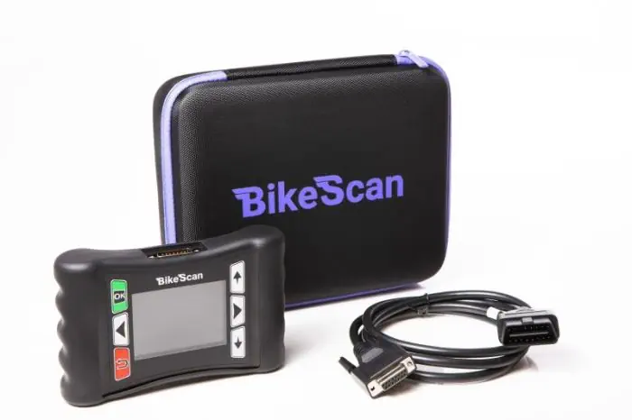 Appareil de diagnostic Duonix Bike-Scan 2 Pro pour BMW avec câble de diagnostic OBD-2 Appareil de diagnostic Duonix Bike-Scan 2 Pro pour BMW avec câble de diagnostic OBD-2
