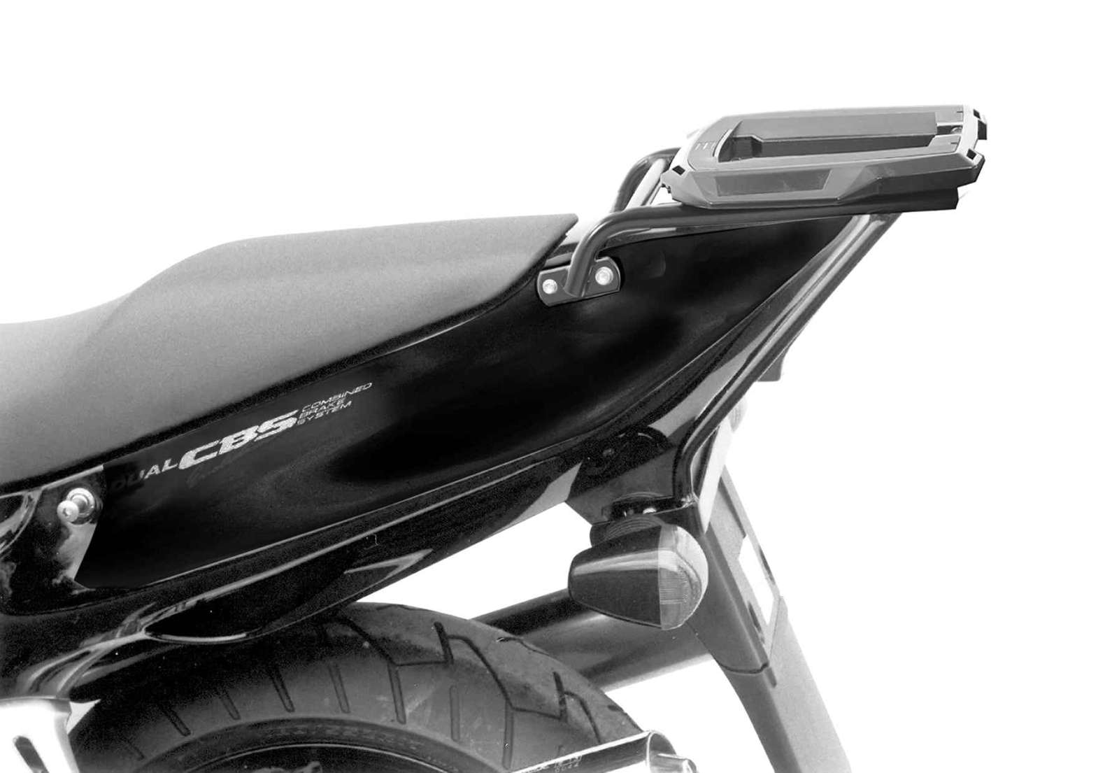 Alurack Topcaseträger schwarz für Honda CBR 1100 XX (1997-2007)