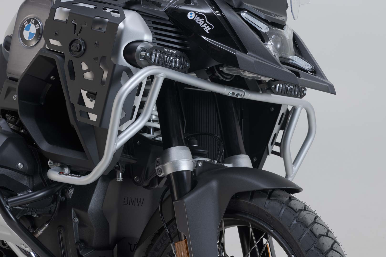 Oberer Sturzbügel Edelstahl. BMW R 1300 GS Adv (24-). Für OEM SBL.