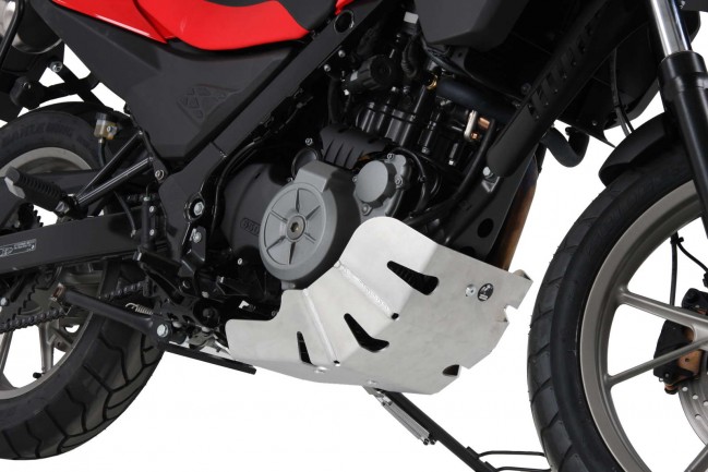 Motorschutzplatte_810660_5 BMW G650GS Sertao engine guard engine spoiler underrun protection G 650 GS