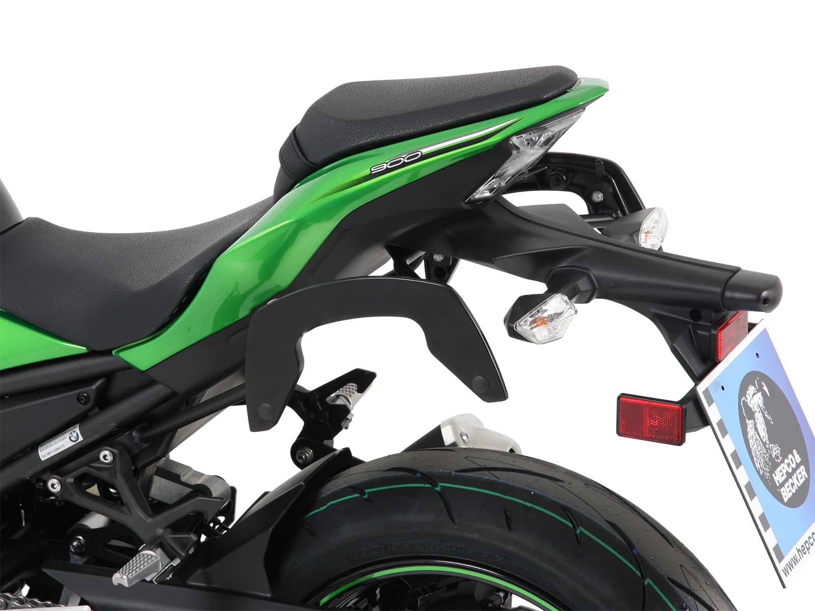 C-Bow Seitenträger schwarz für Kawasaki Z 900 (2017-2024)