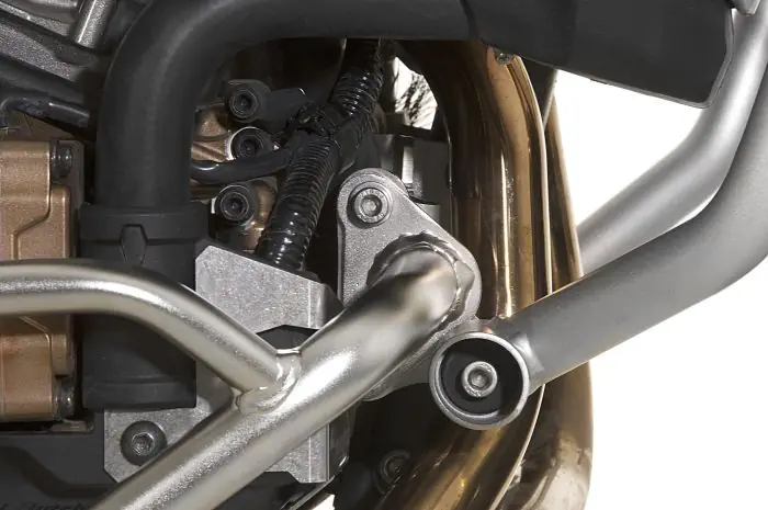Supporto di montaggio per barre di protezione Touratech con barre di protezione originali per Honda CRF1000L Africa Twin