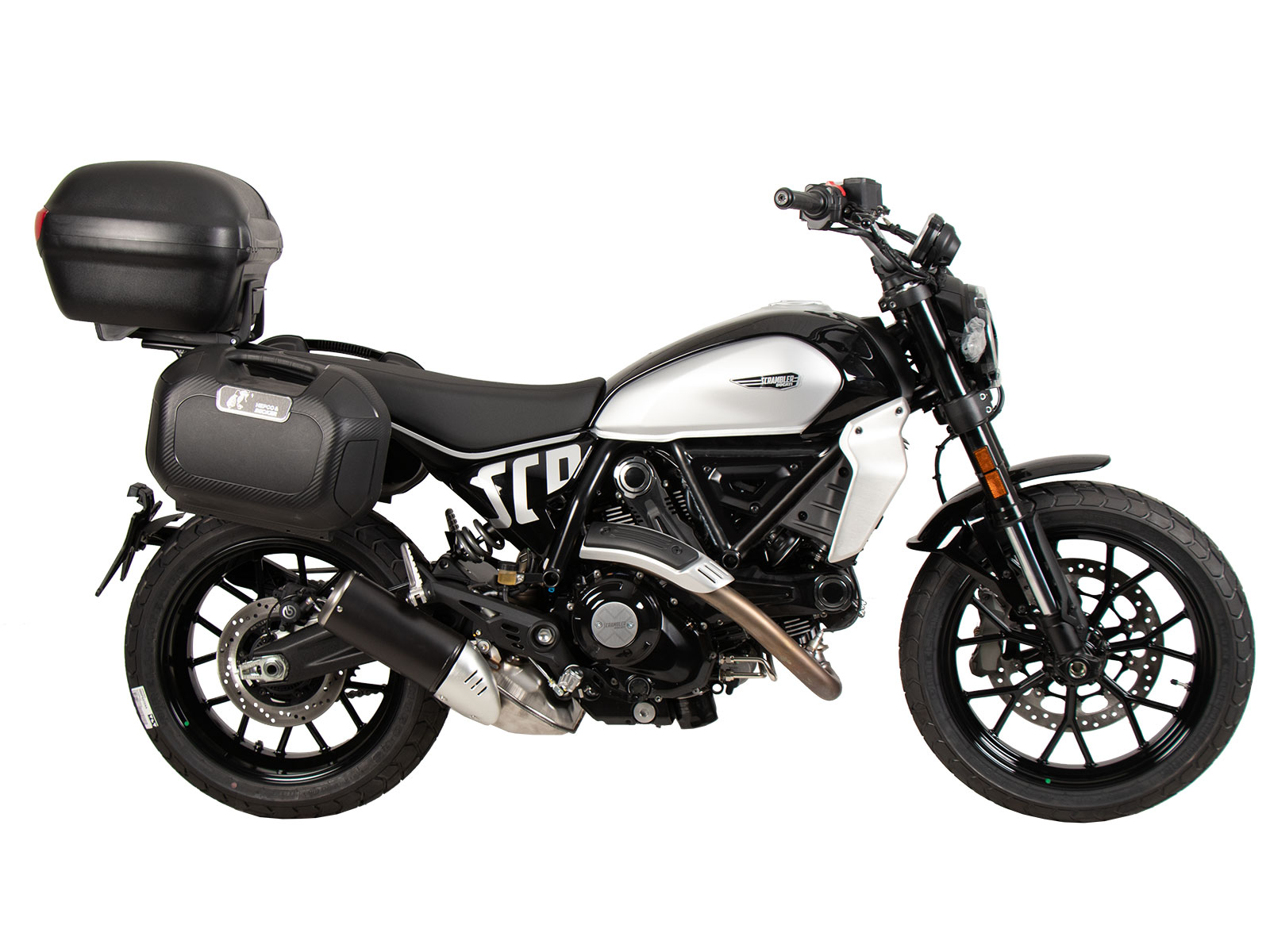 Alurack Topcaseträger schwarz für Ducati Scrambler 800 Icon / Dark (2023-)