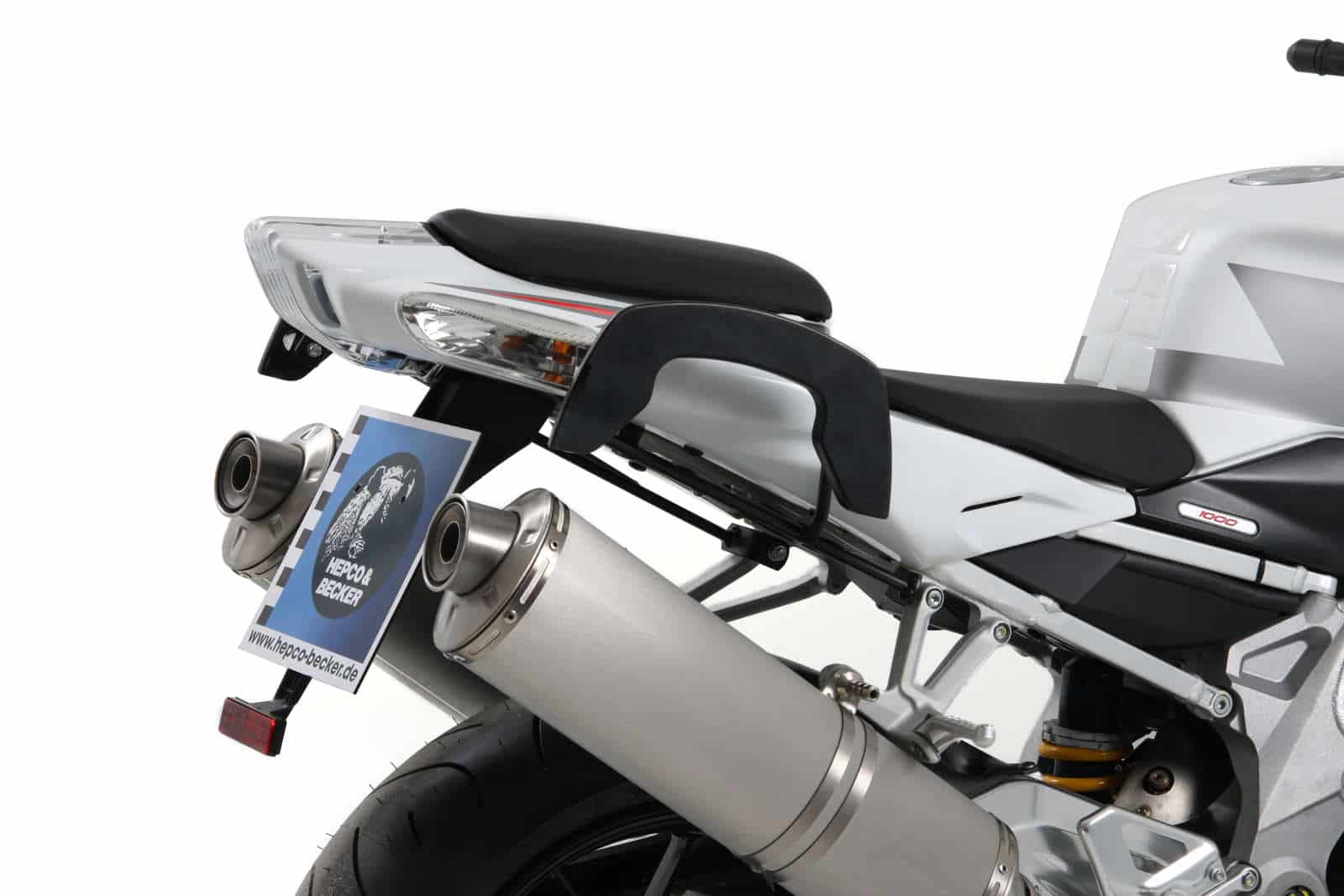 C-Bow Seitenträger schwarz für Aprilia Tuono 1000 R/Factory (2009-2011)