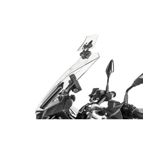 Spoiler de pare-brise Touratech Evo transparent pour BMW R 1250 RT GS