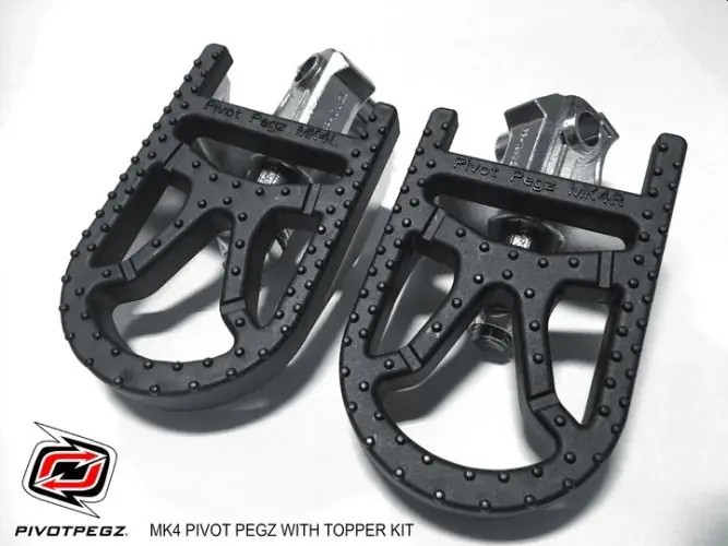 Pivot Pegz Toppers Couvre-pieds pour repose-pieds articulés Mark4