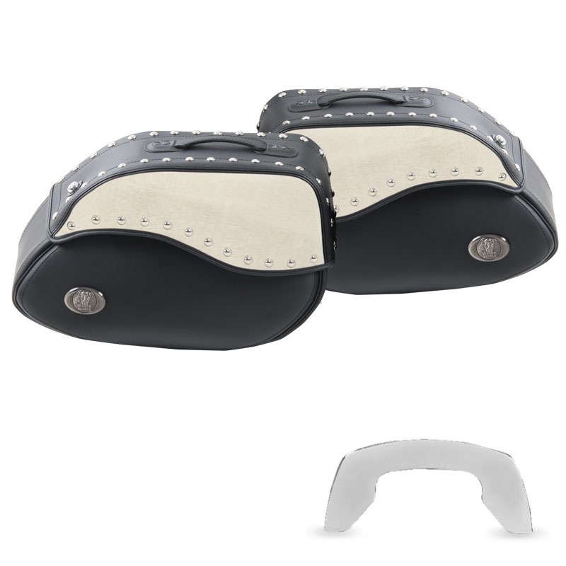 ende2 Satteltaschensatz Ivory für C-Bow Träger