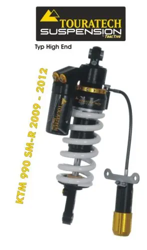 Ammortizzatore a molla Touratech per KTM 990 SM-R (2009-2012) Tipo HighEnd