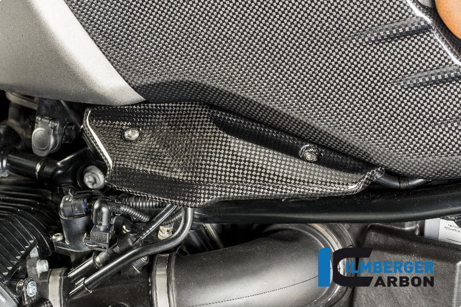 Copertura del tubo di aspirazione in carbonio sinistra per BMW R nineT dal 2017 + Scrambler + Racer + Urban G/S
