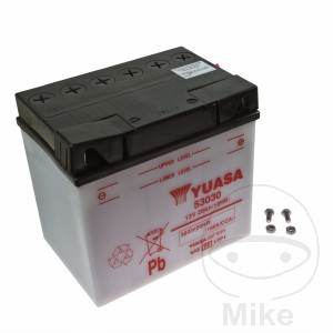 Batería de moto 53030 DRY YuasaAlternativa: 7073844 4214 9099