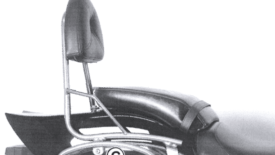 Sissybar ohne Gepäckträger chrom für Suzuki M 800 Intruder (2005-2009)