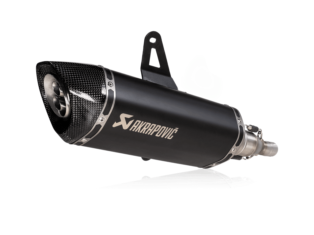 Akrapovic Slip-On Line Exhaust (Titanium) for Italjet Dragster 125 / 200 2021
