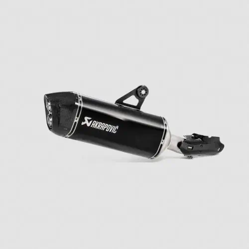 Akrapovic slip-on exhaust silencer titanium black for BMW R1250GS / R1250GS Adventure from 2019 Akrapovic slip-on exhaust silencer titanium black for BMW R1250GS / R1250GS Adventure from 2019