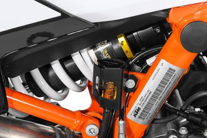 Touratech depósito de líquido de frenos trasero negro KTM 790 Adventure / Adventure R