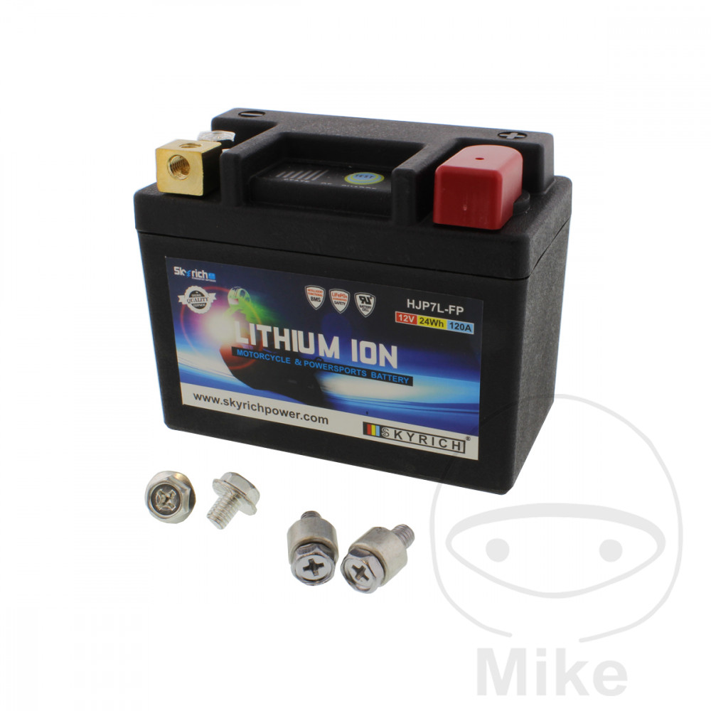 Batterie Motorrad LTM7L SKY Lithium-Ion avec indicateur et protection contre la surcharge