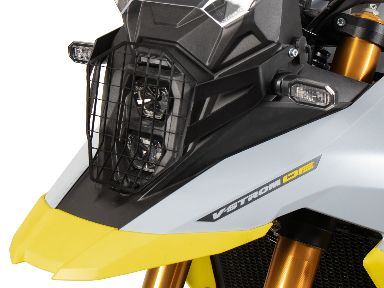 Lampenschutzgitter schwarz für Suzuki V-Strom 800 (2024-)