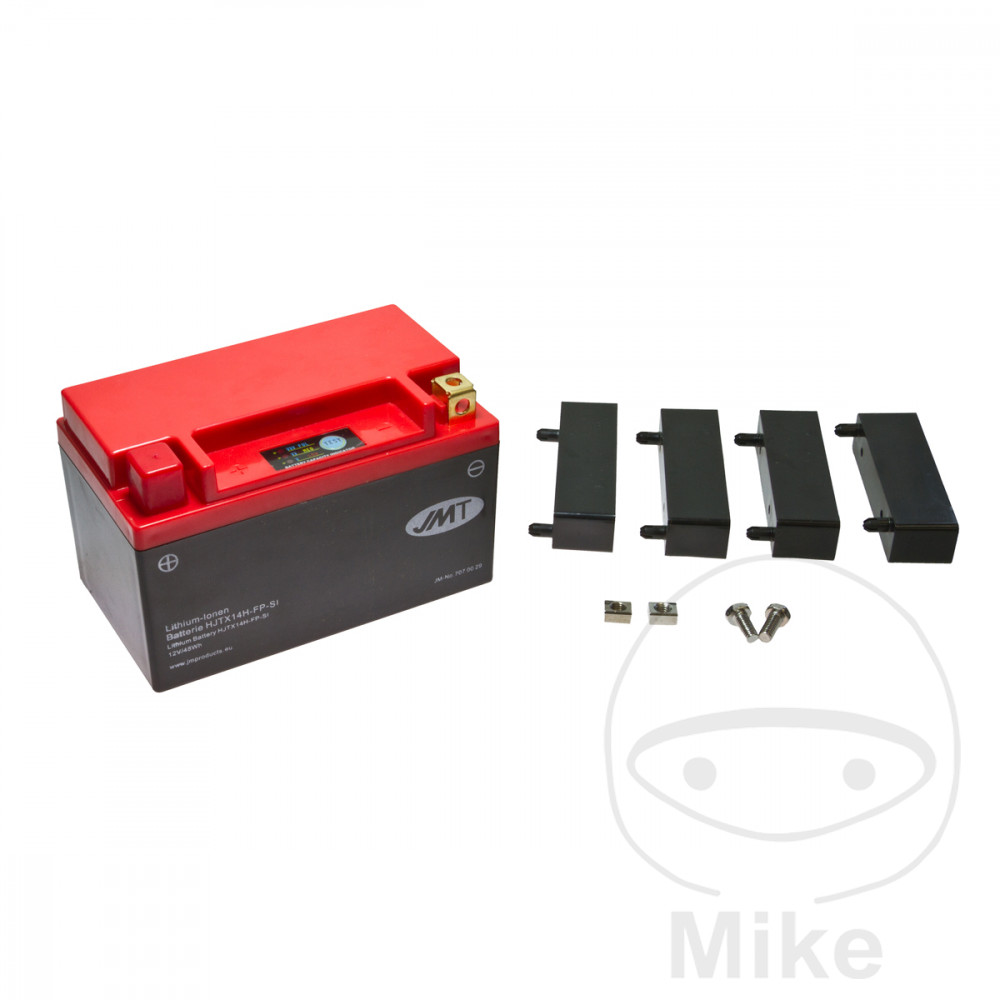 1000_70700299fCA0i2qkKAdV Batterie de moto HJTX14H-FP JMT Lithium-Ion avec affichage