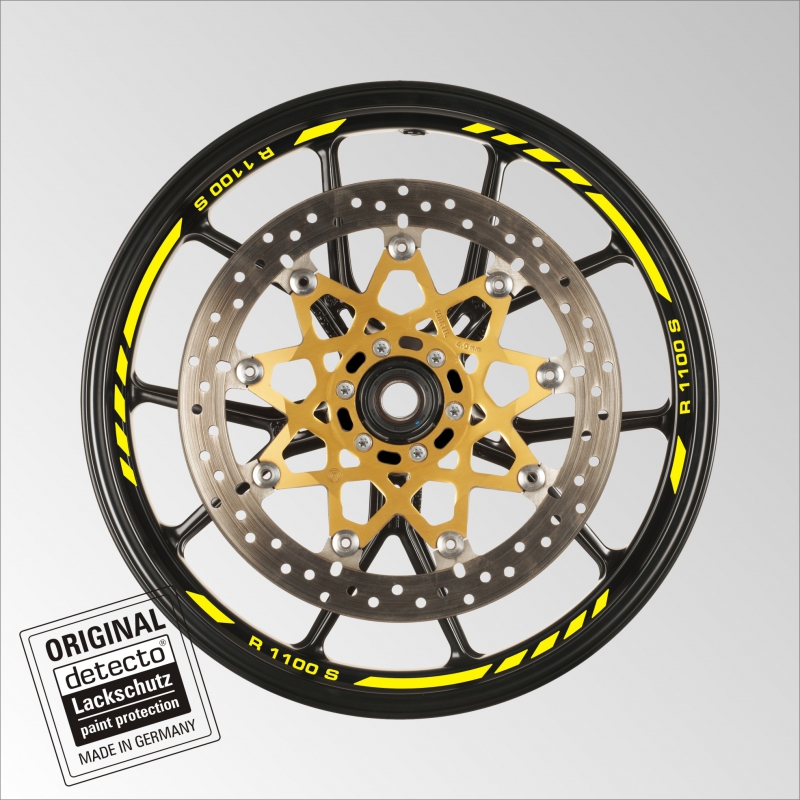 Felgen-Dekorstreifen-R-1100-S Bandes décoratives de jante en différentes couleurs pour BMW R1100S
