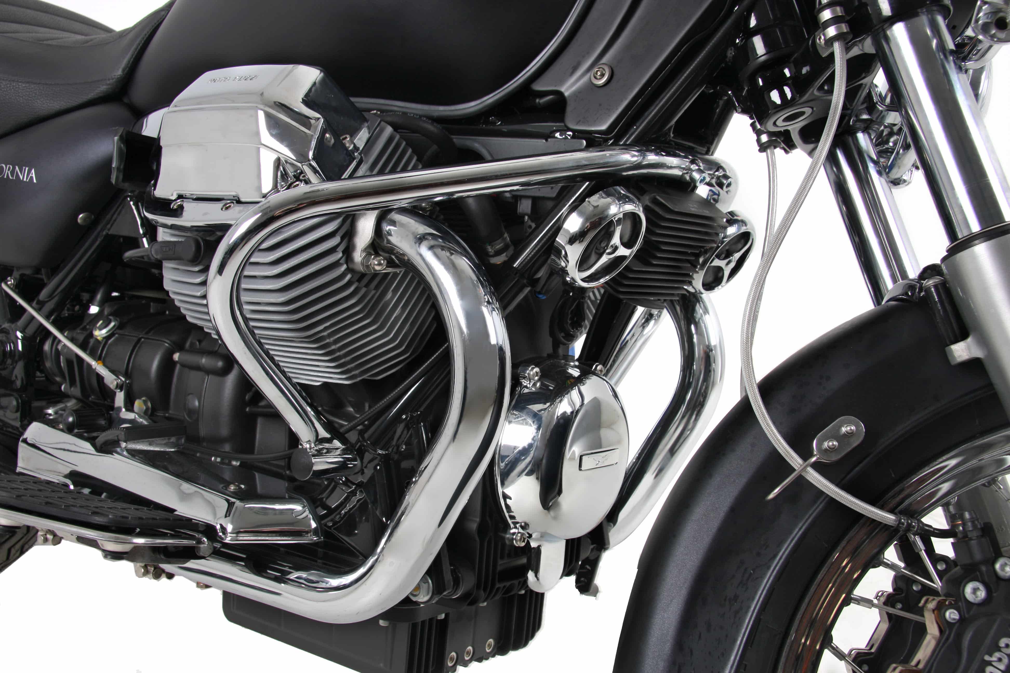 Motorschutzbügel chrom für Moto Guzzi California  Aquilia Nera (2010-2011)