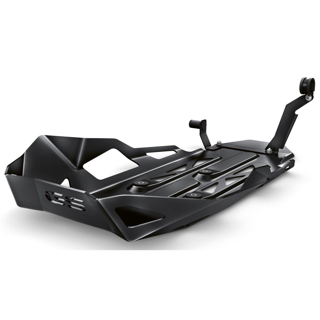 77142465781 Piastra di protezione motore in alluminio originale BMW Enduro nera per R1250GS + Adventure