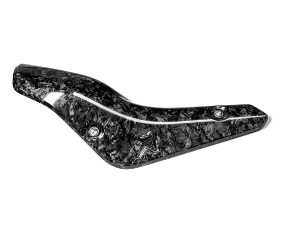 Akrapovic Carbon Hitzeschild mit Anbaumaterial YAMAHA MT-10/FZ-10