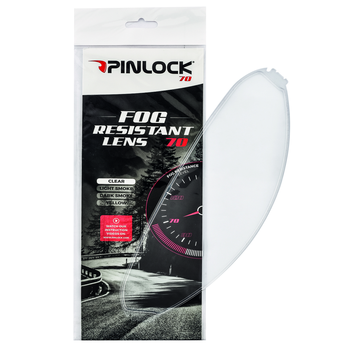 Anti Fog Linse - Pinlock 70 DKS008 für verschiedene HPS Helme