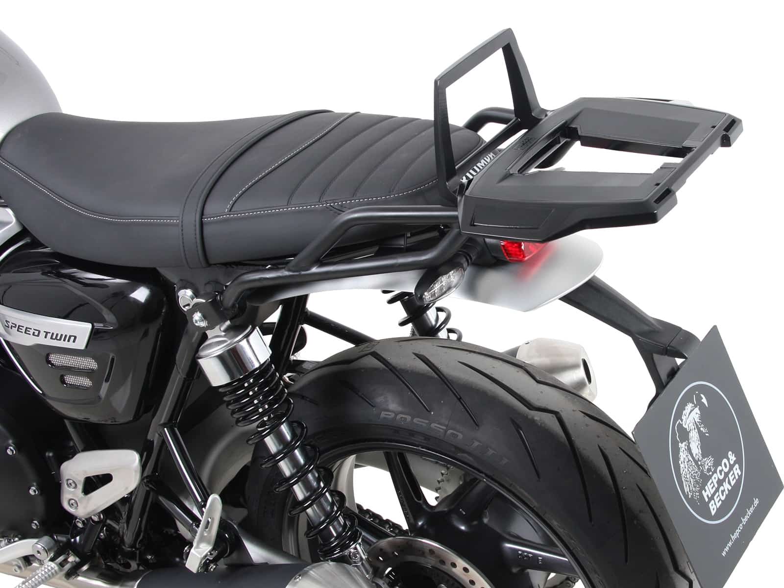 Alurack Topcaseträger schwarz für Triumph Speed Twin 1200 / RS (2022-)