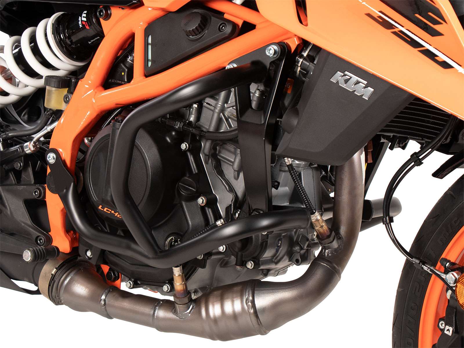 Motorschutzbügel schwarz für KTM 390 Duke (2024-)