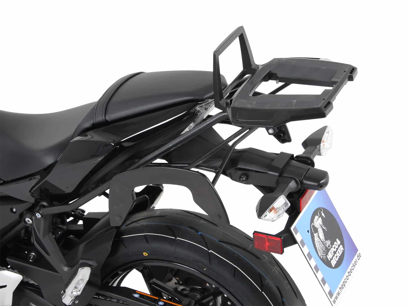 Alurack Topcaseträger schwarz für Kawasaki Ninja 650 (2017-)