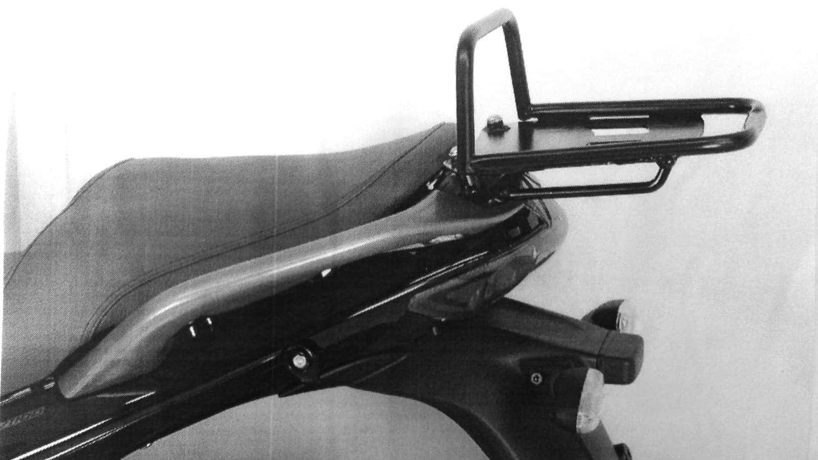 Rohrgepäckbrücke Topcaseträger schwarz für Moto Guzzi 1200 Sport (2007-2008)