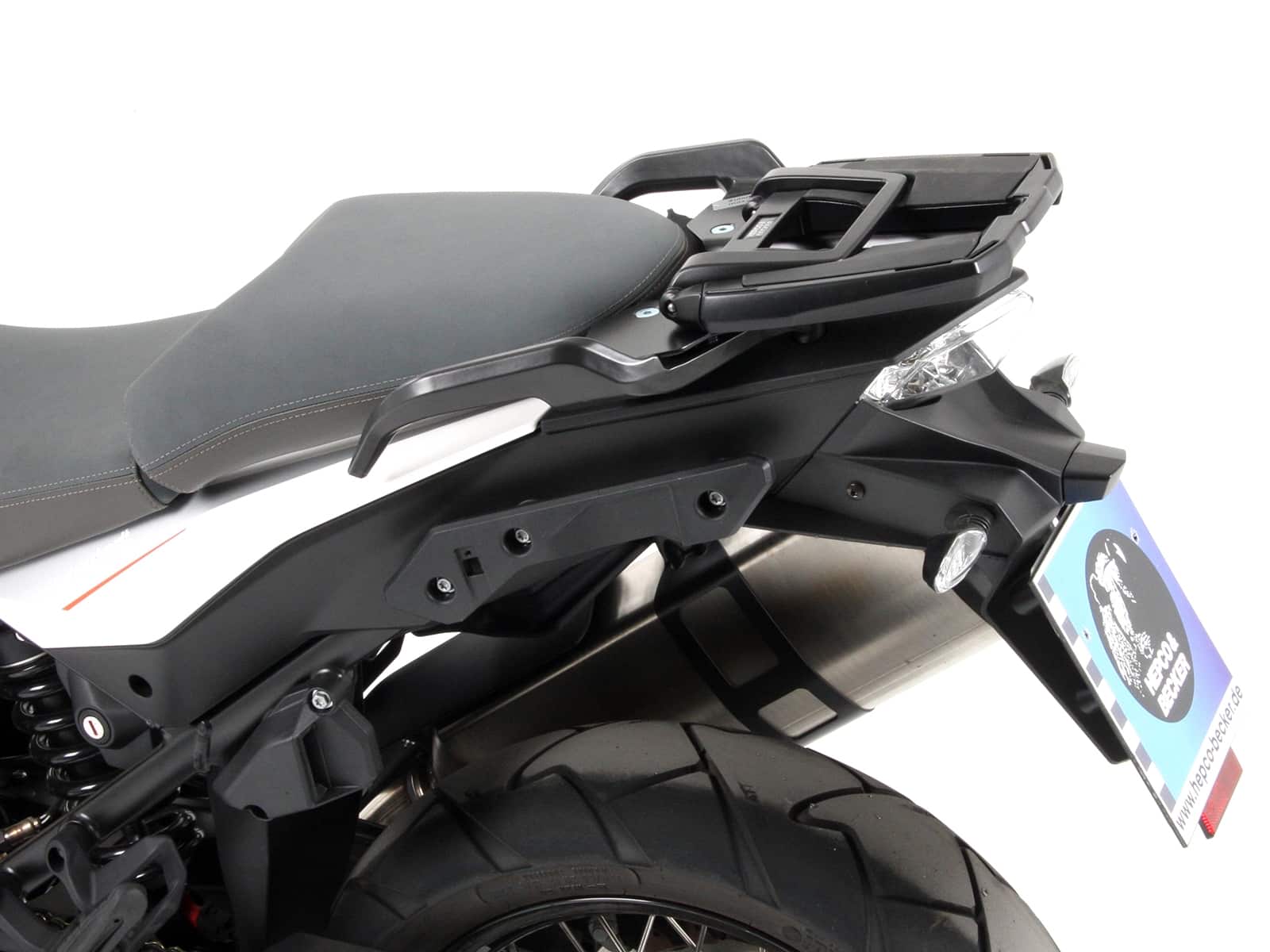 Easyrack Topcaseträger für Kombination mit Original-Gepäckbrücke schwarz für KTM 1090 Adventure (2017-2018)