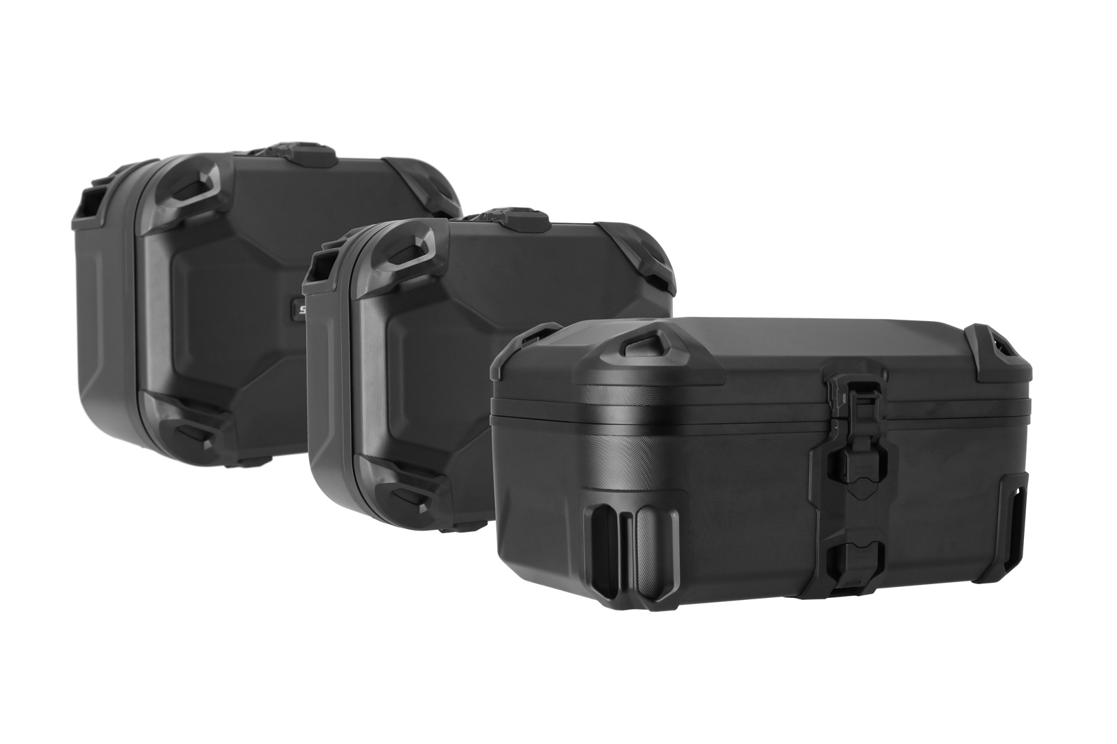 Adventure Set DUSC mit Topcase XL Schwarz. BMW R 1200 GS (12-18)/ R 1250 GS (18-).