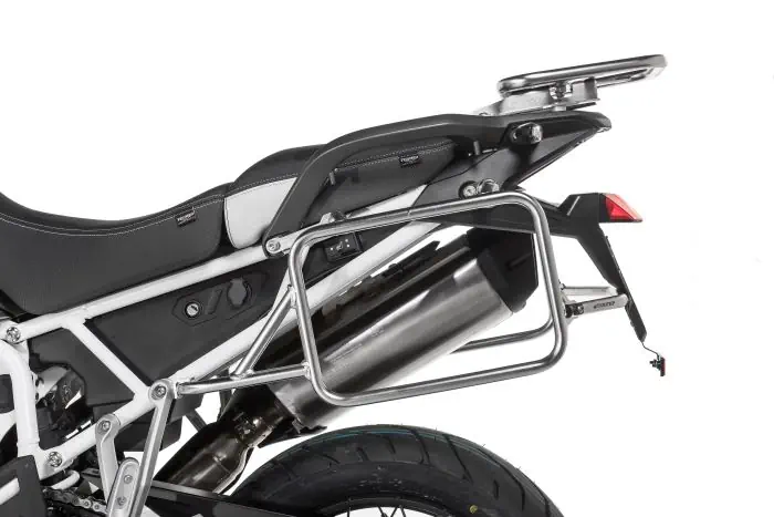 Support de valise en acier inoxydable pour Triumph Tiger 900 Rally