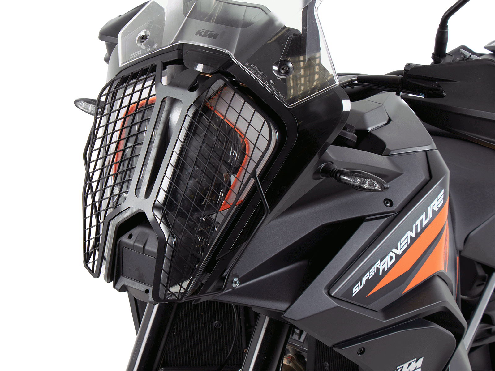 Lampenschutzgitter schwarz für KTM 1290 Super Adventure S/R (2021-2024)