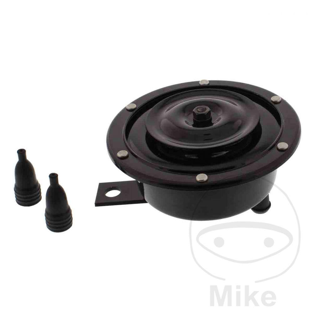 Hupe 12V DC Starkton 375HZ schwarz 125 mm