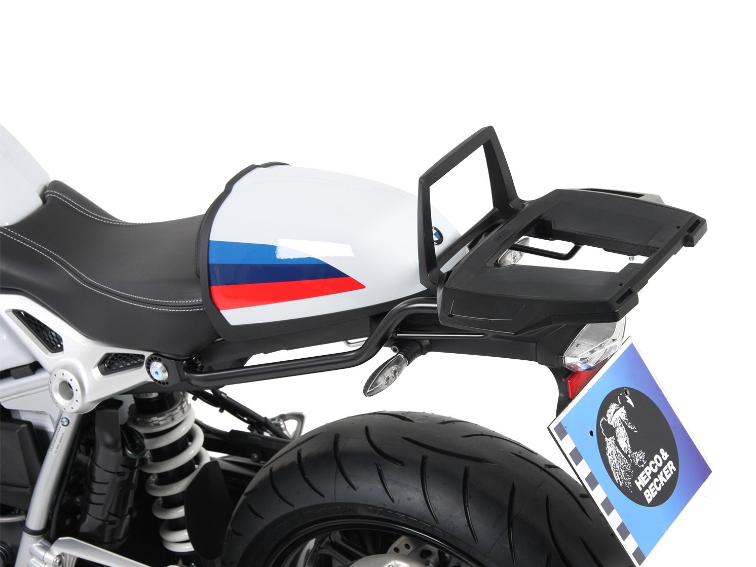 6526505_01_01_alurack_shop Hepco&Becker Alurack Top Case Carrier Black for BMW R nineT Racer 2017-2023